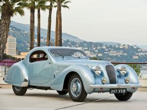 Talbot-Lago T23 Teardrop Coupe by Figoni & Falaschi 1938 года